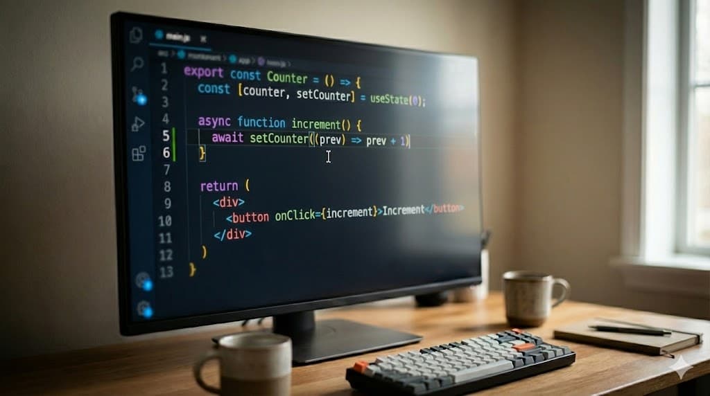 React setState é assíncrono?